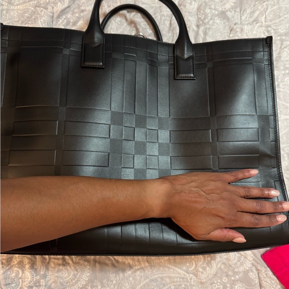Burberry Nova Check Embossed Tote - Picture 2 of 7